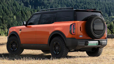 Electric Ford Bronco - rear 3/4 static