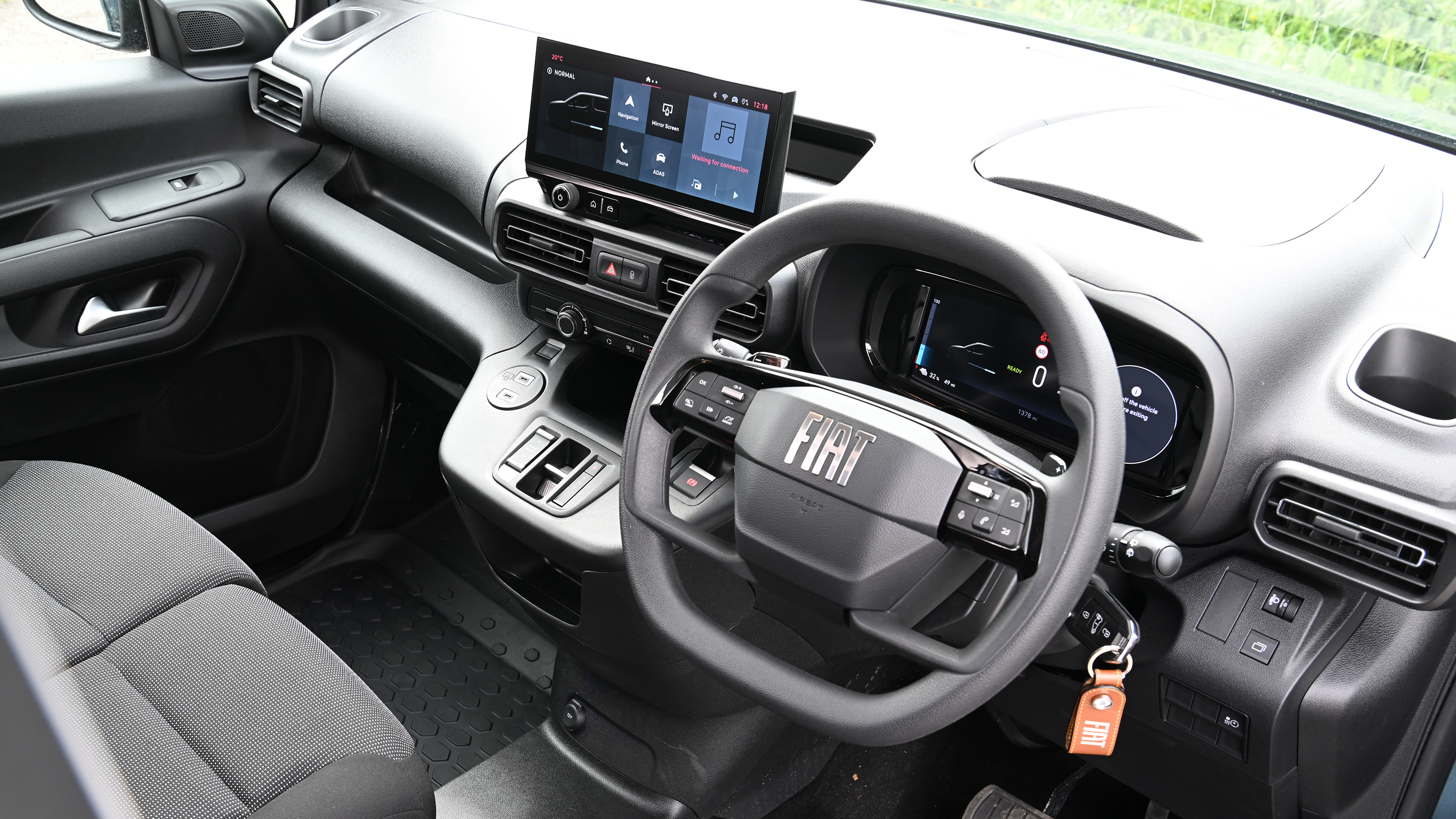Fiat e-Doblo - dashboard