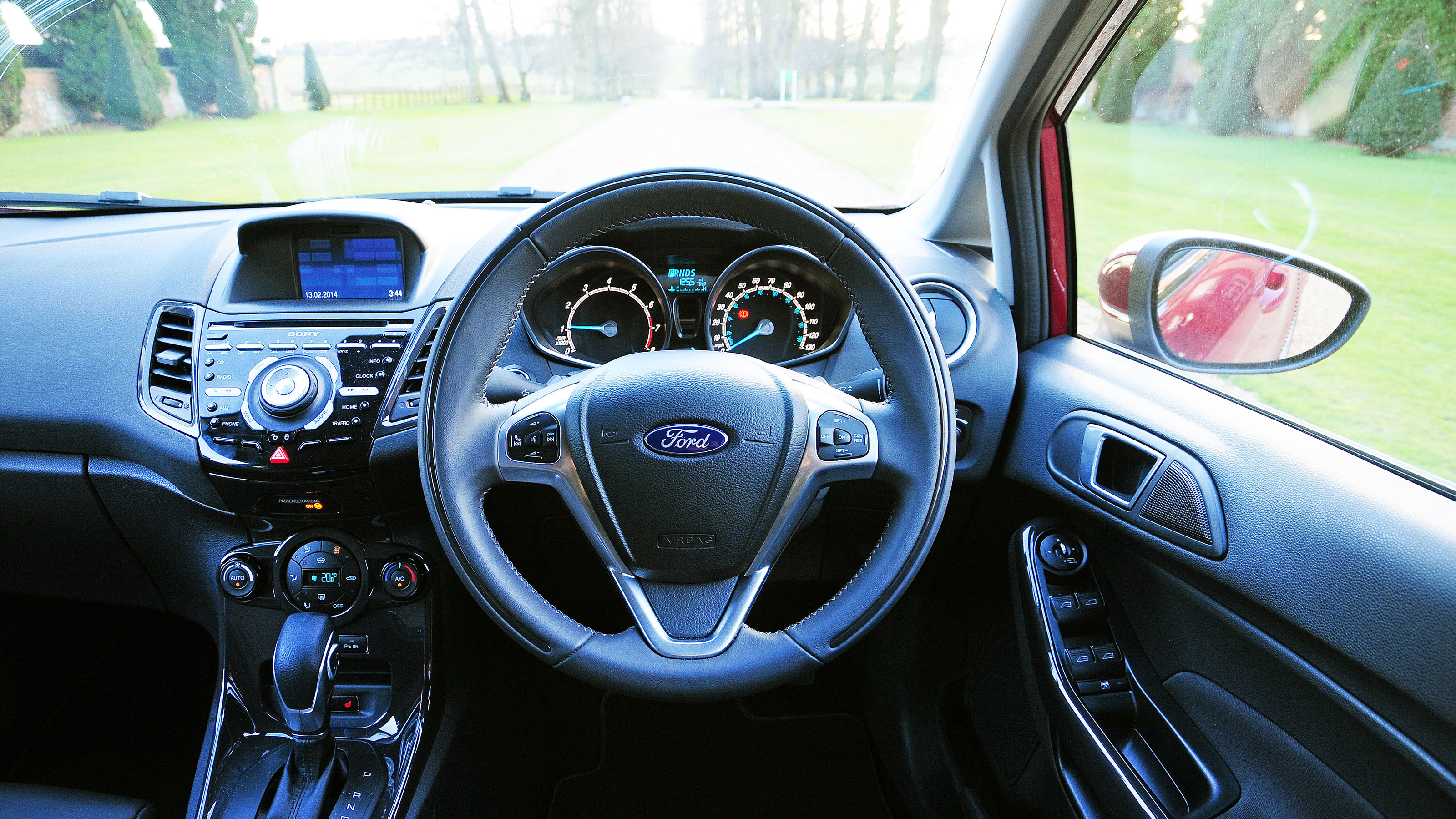 Small automatic cars for £11k - Ford Fiesta, interior 