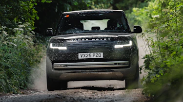 Range Rover Electric - front action