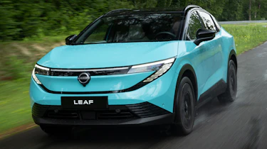 Nissan Leaf SUV - front tracking