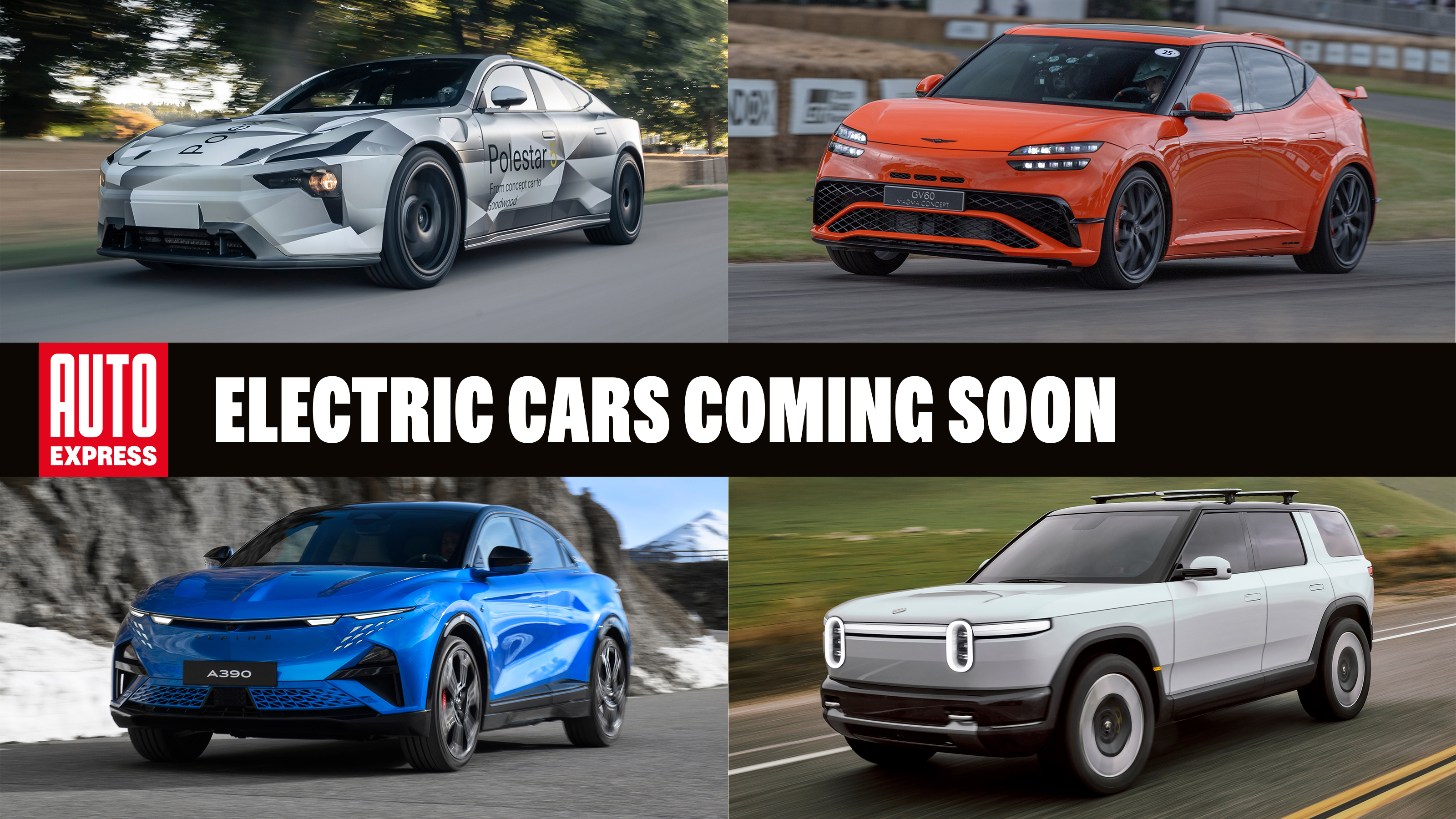 Electric cars coming soon - header image