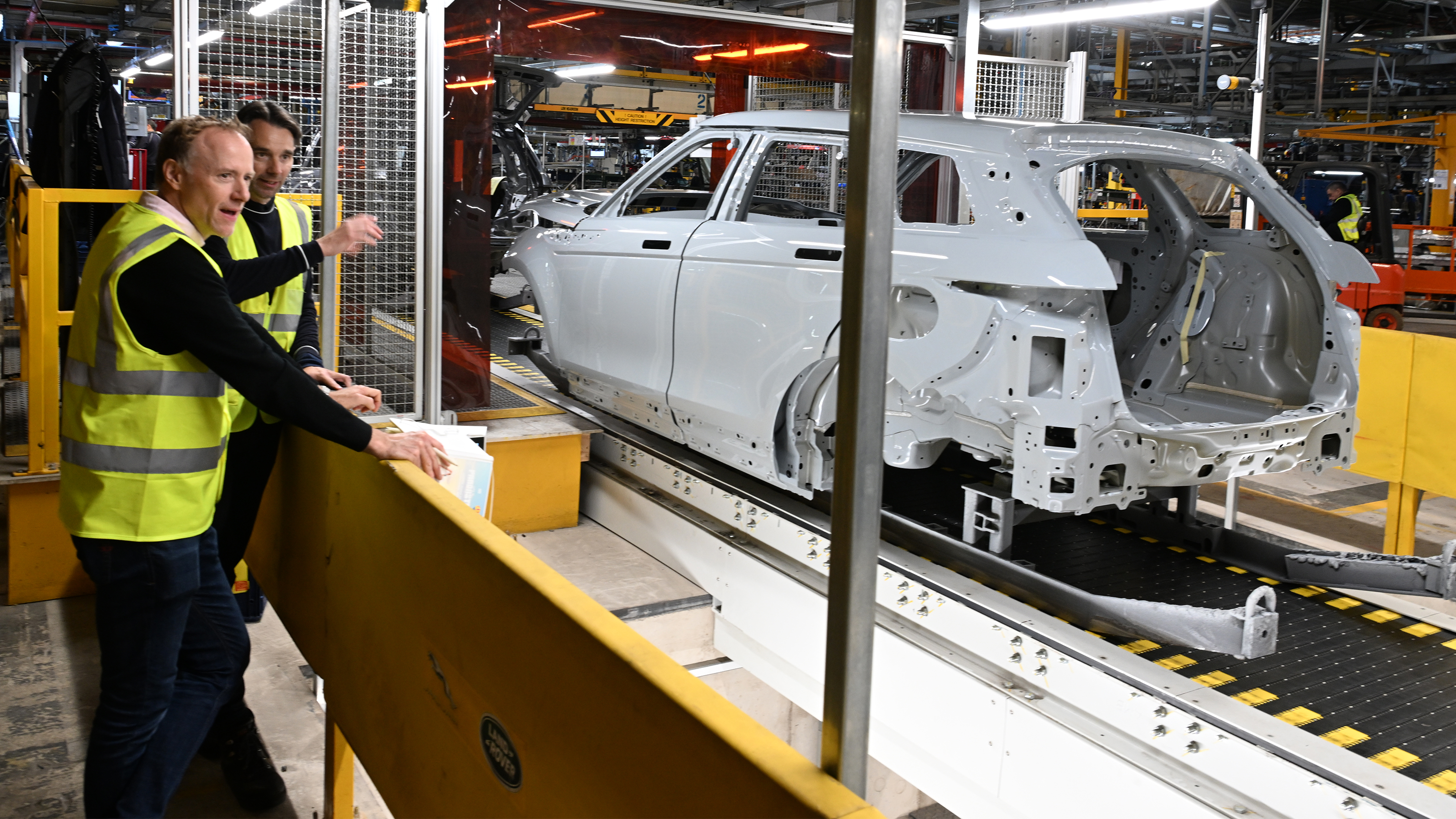 Halewood factory - production line