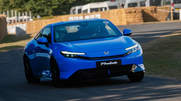 Honda Prelude at Goodwood Festival of Speed - front cornering