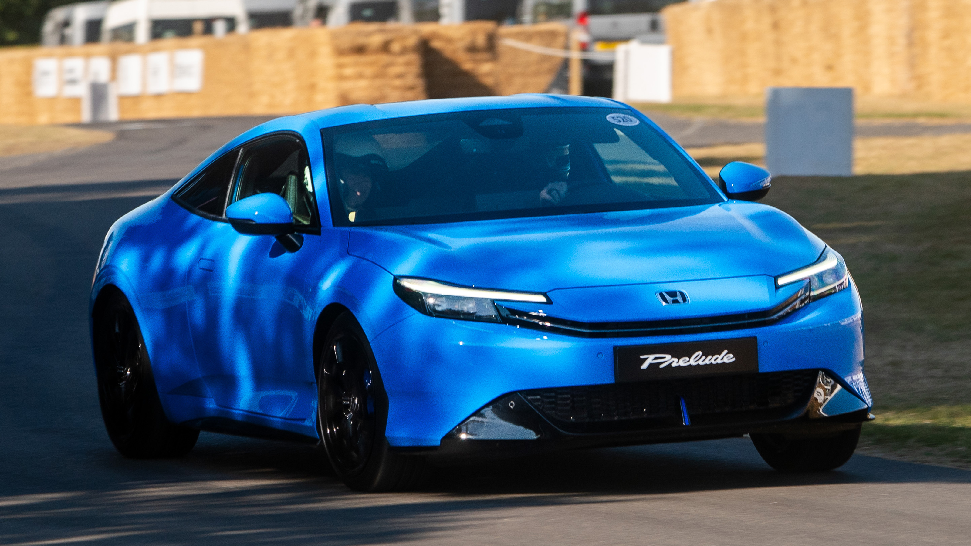 Honda Prelude at Goodwood Festival of Speed - front cornering 