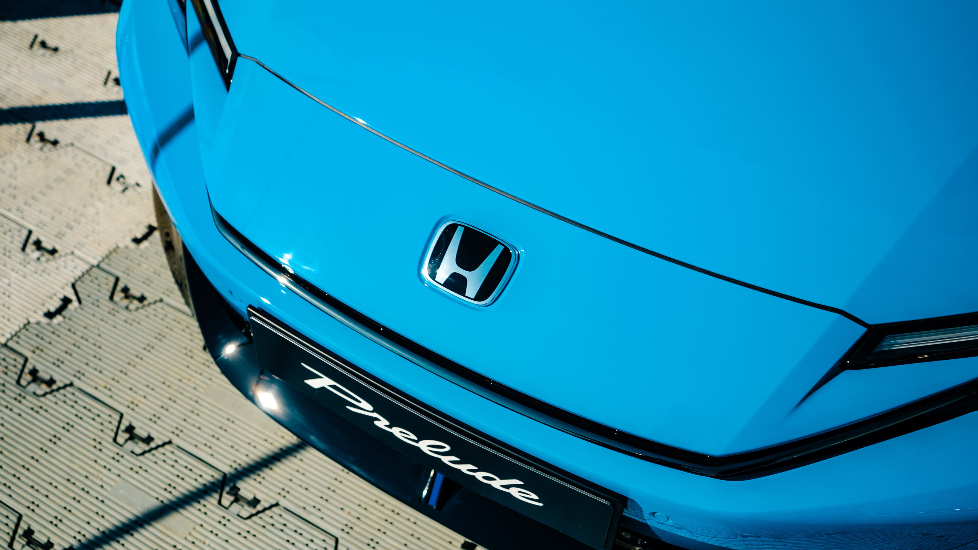 Honda Prelude at Goodwood Festival of Speed - front badge 