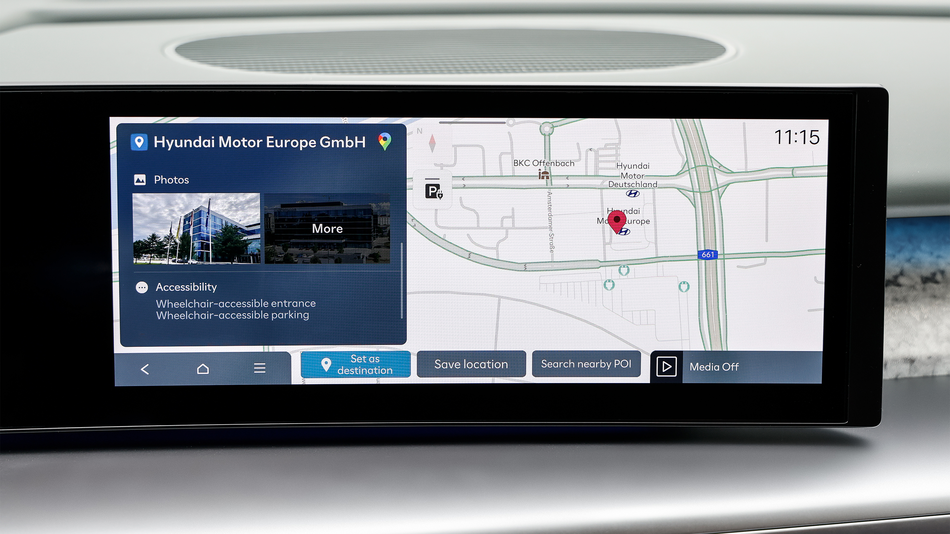 Hyundai IONIQ9 Google Places