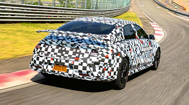 Hyundai Ioniq 6 N prototype - rear cornering