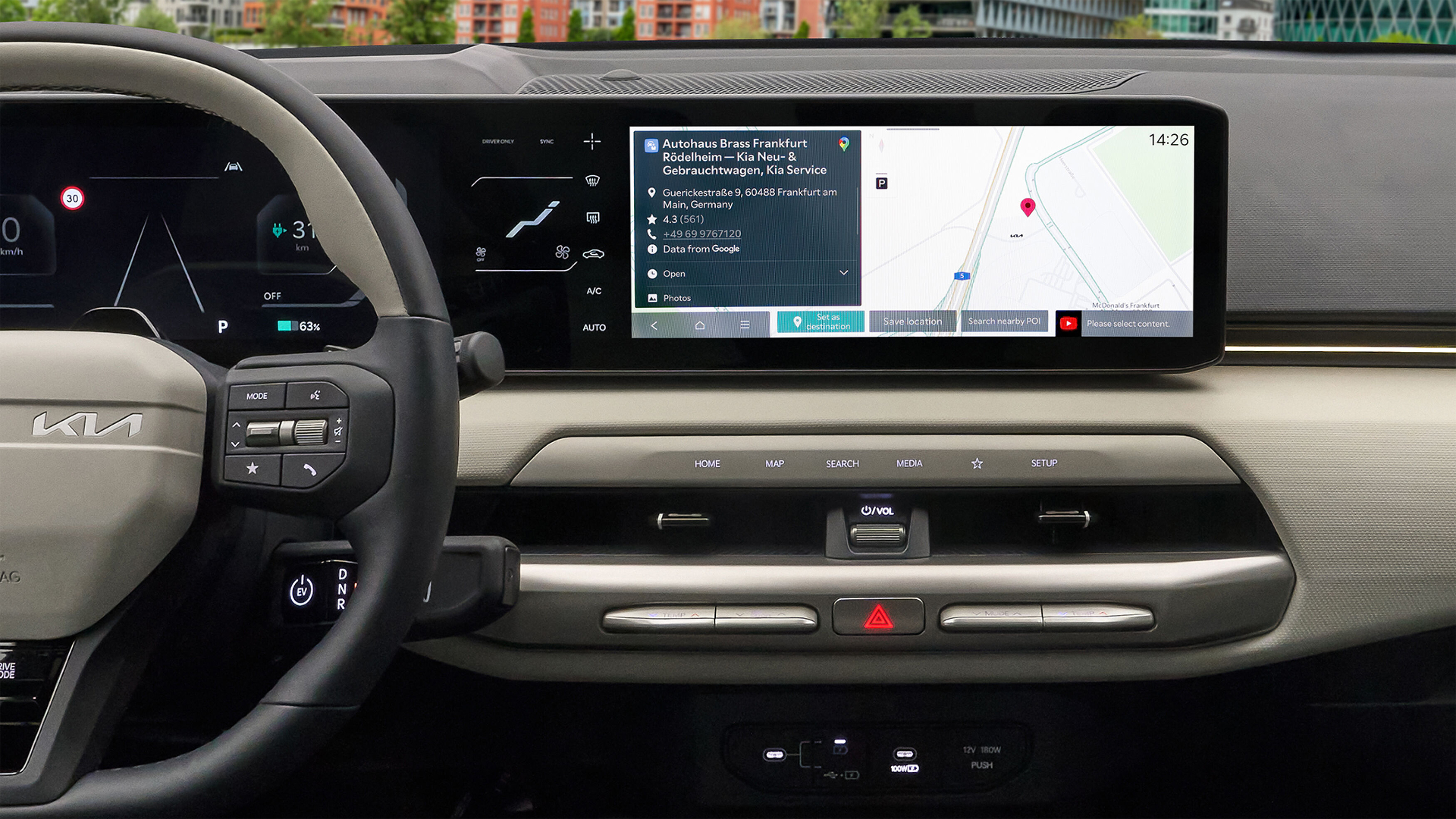 Kia AI system infotainment