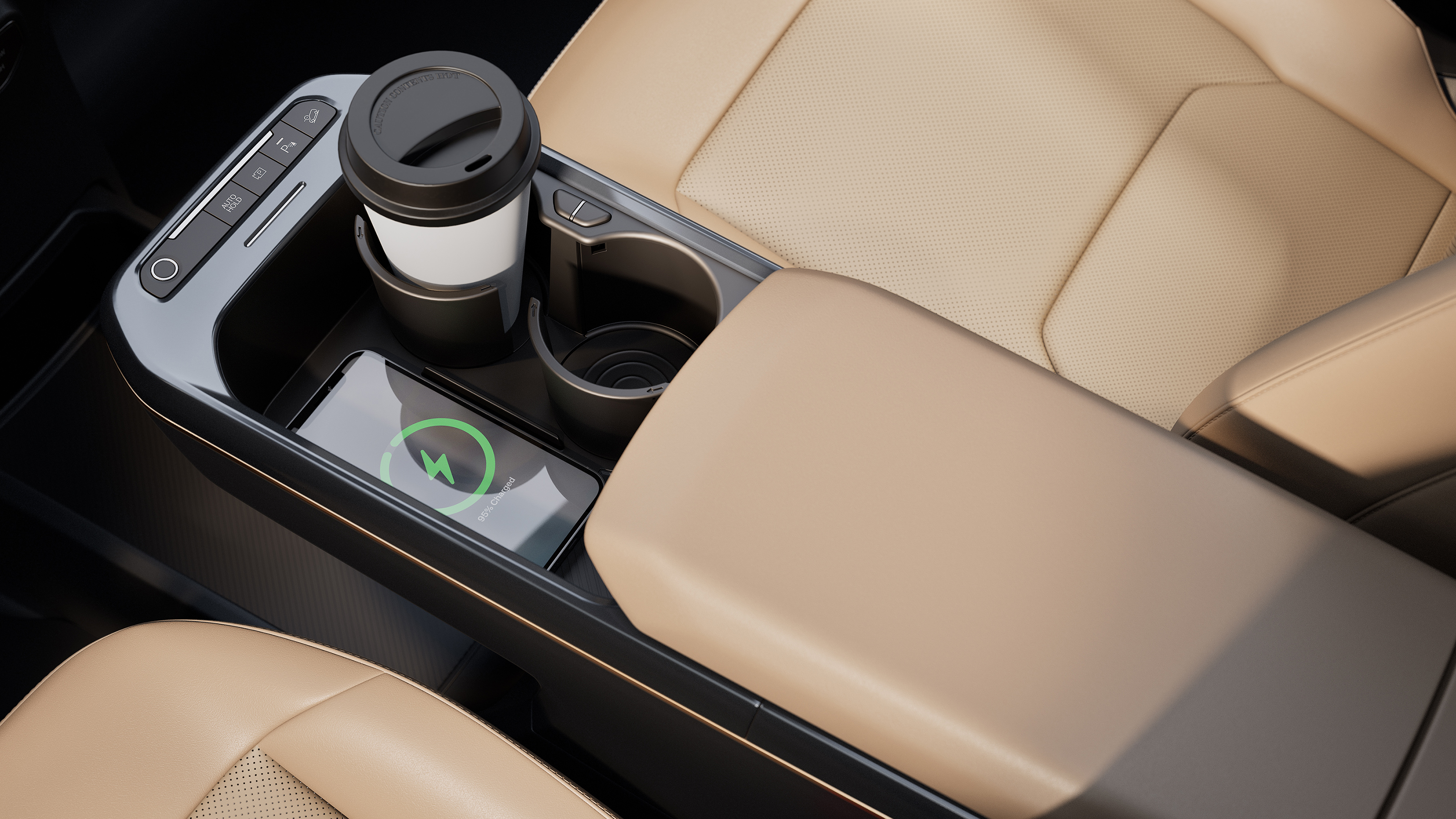 Kia EV5 - centre armrest