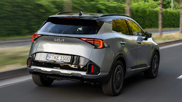 Kia Sportage - rear tracking