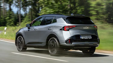 Kia Sportage - rear tracking