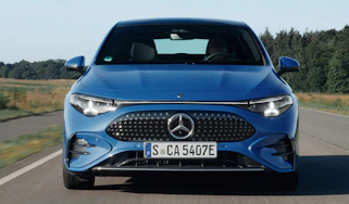 Mercedes CLA with EQ Technology - full front