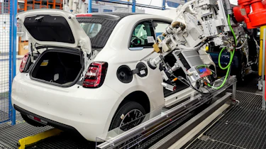 New Fiat 500 Hybrid - in production