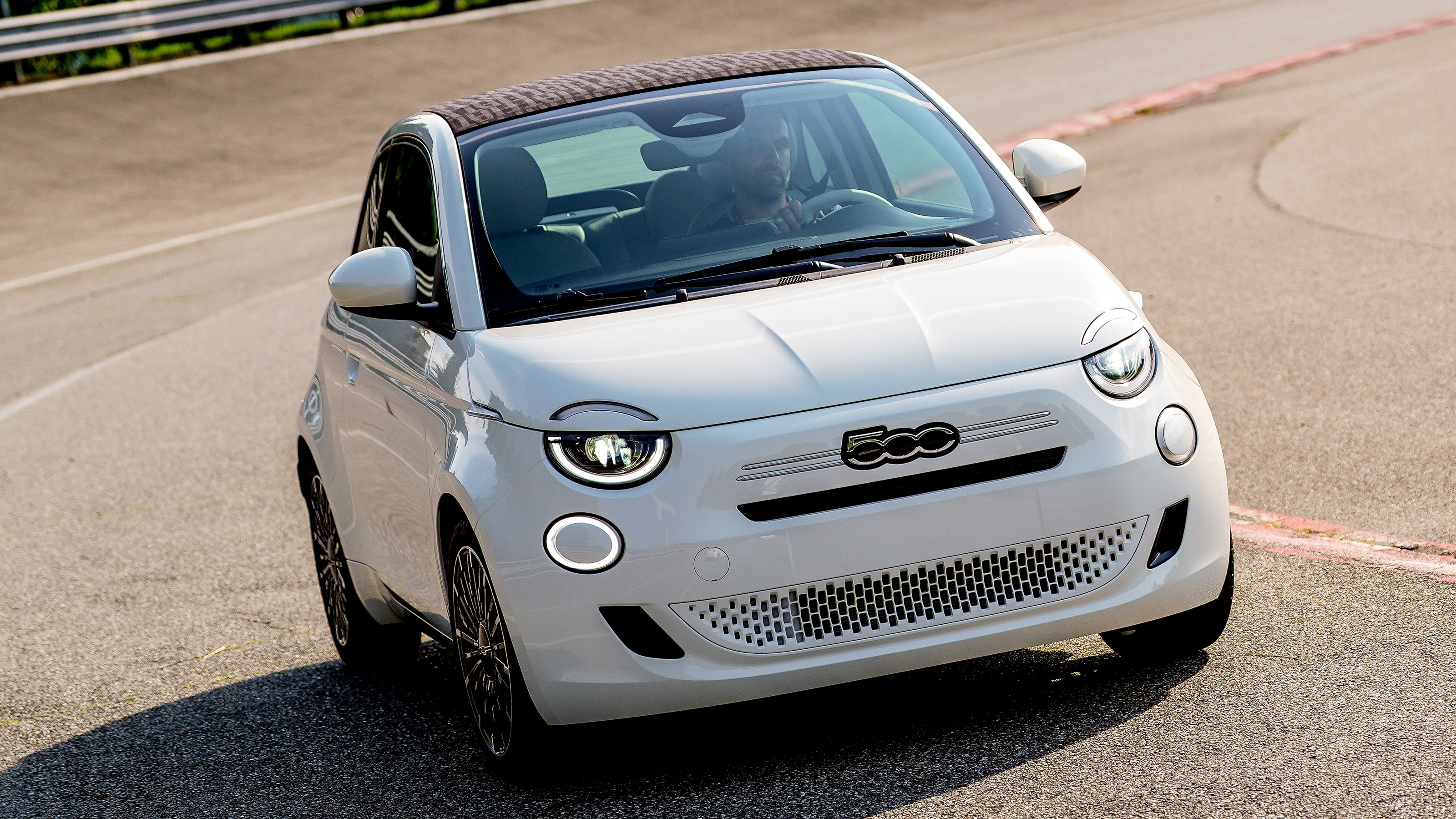 New Fiat 500 Hybrid - front angled static