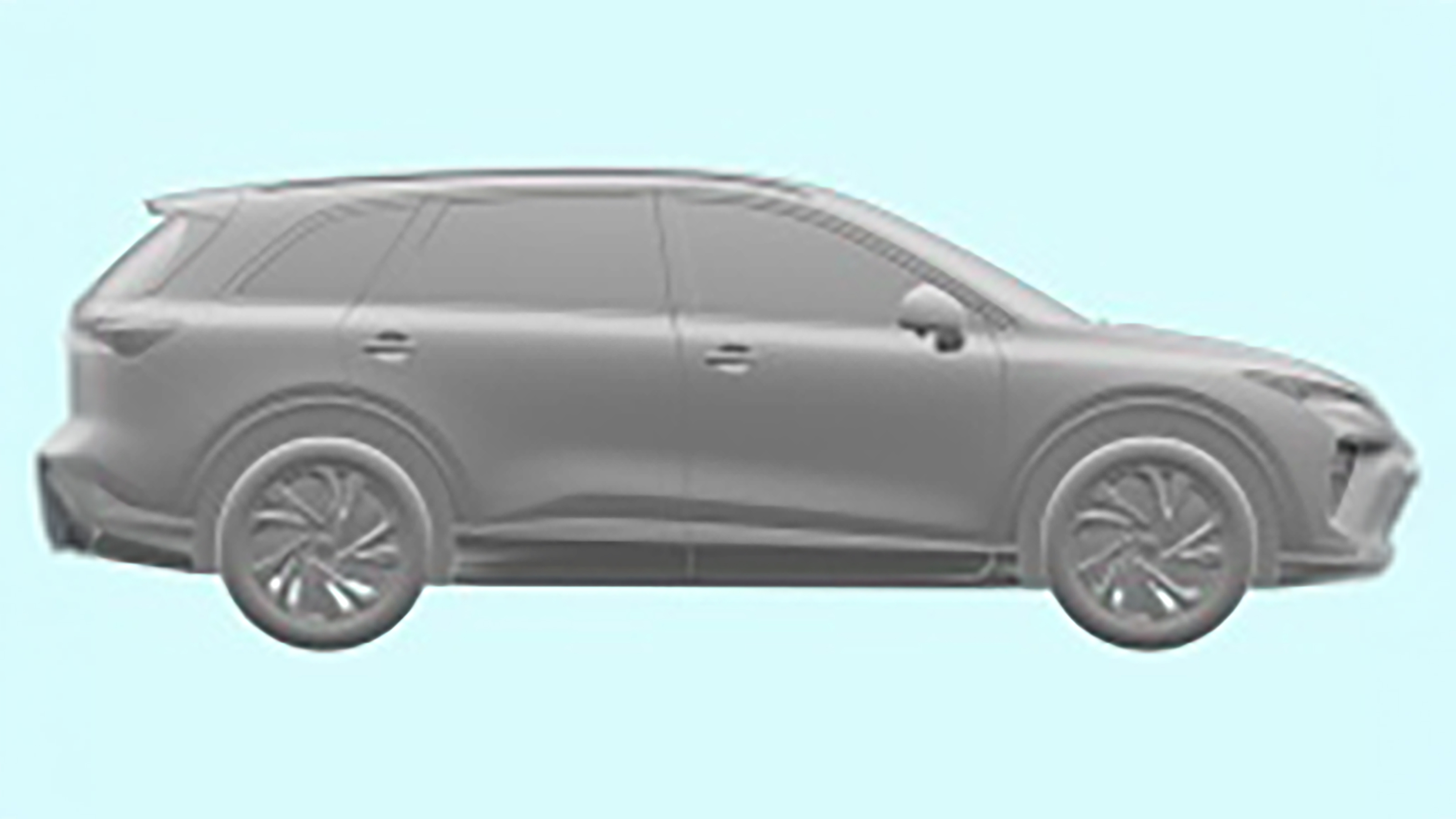 New MGS6 EV - side profile