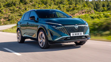 Nissan Qashqai e-Power Tekna+ - front tracking