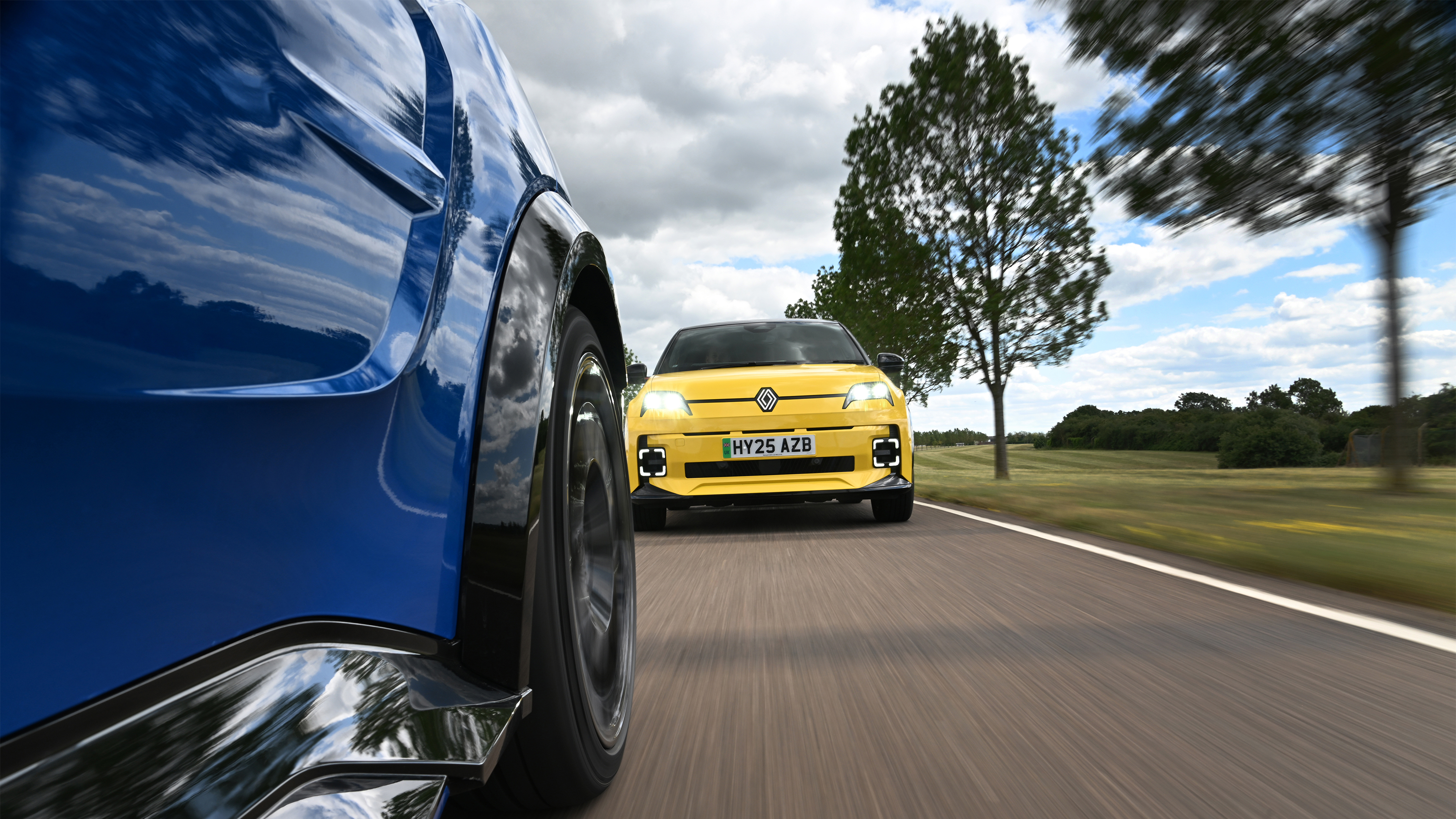 Renault 5 E-Tech Iconic Five long-term - side tracking