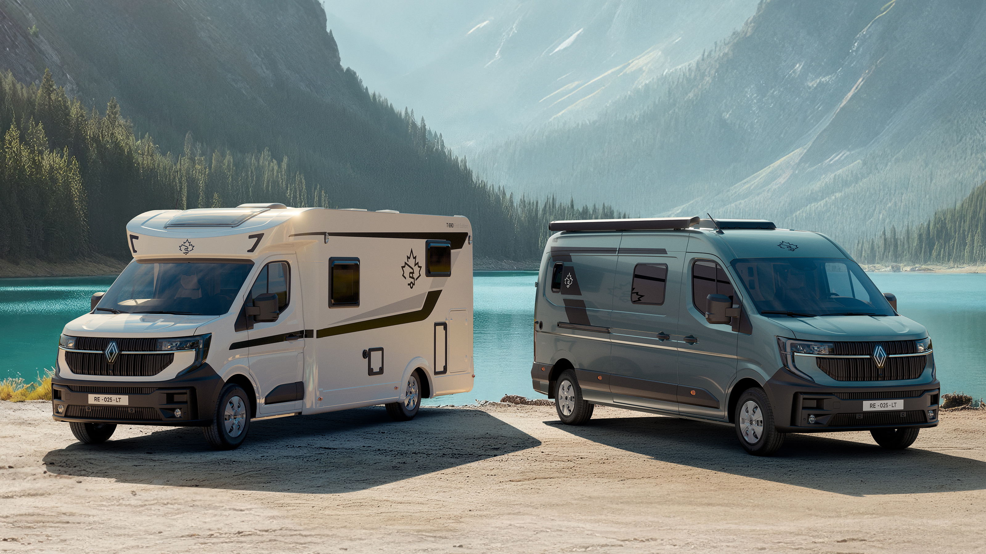Renault Master Ahorn Camp campervans - front