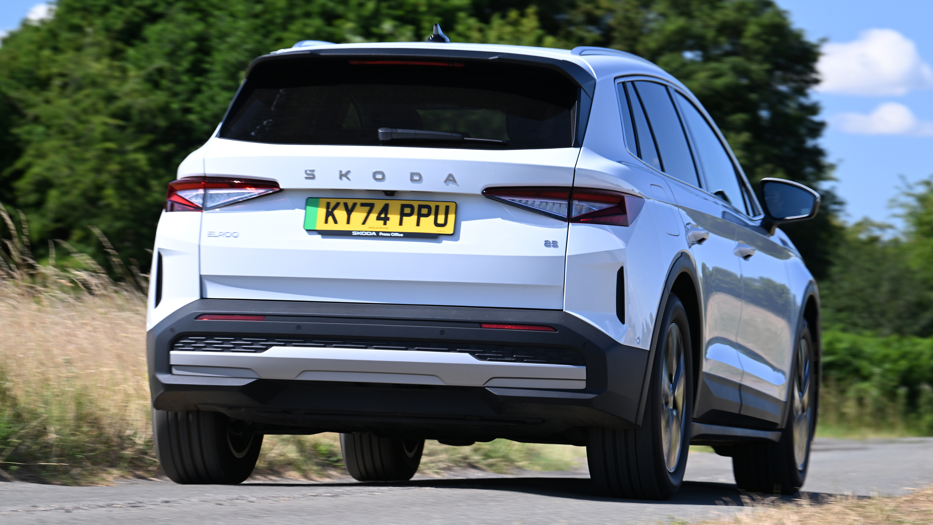Skoda Elroq Edition 85 long-term - rear 3/4