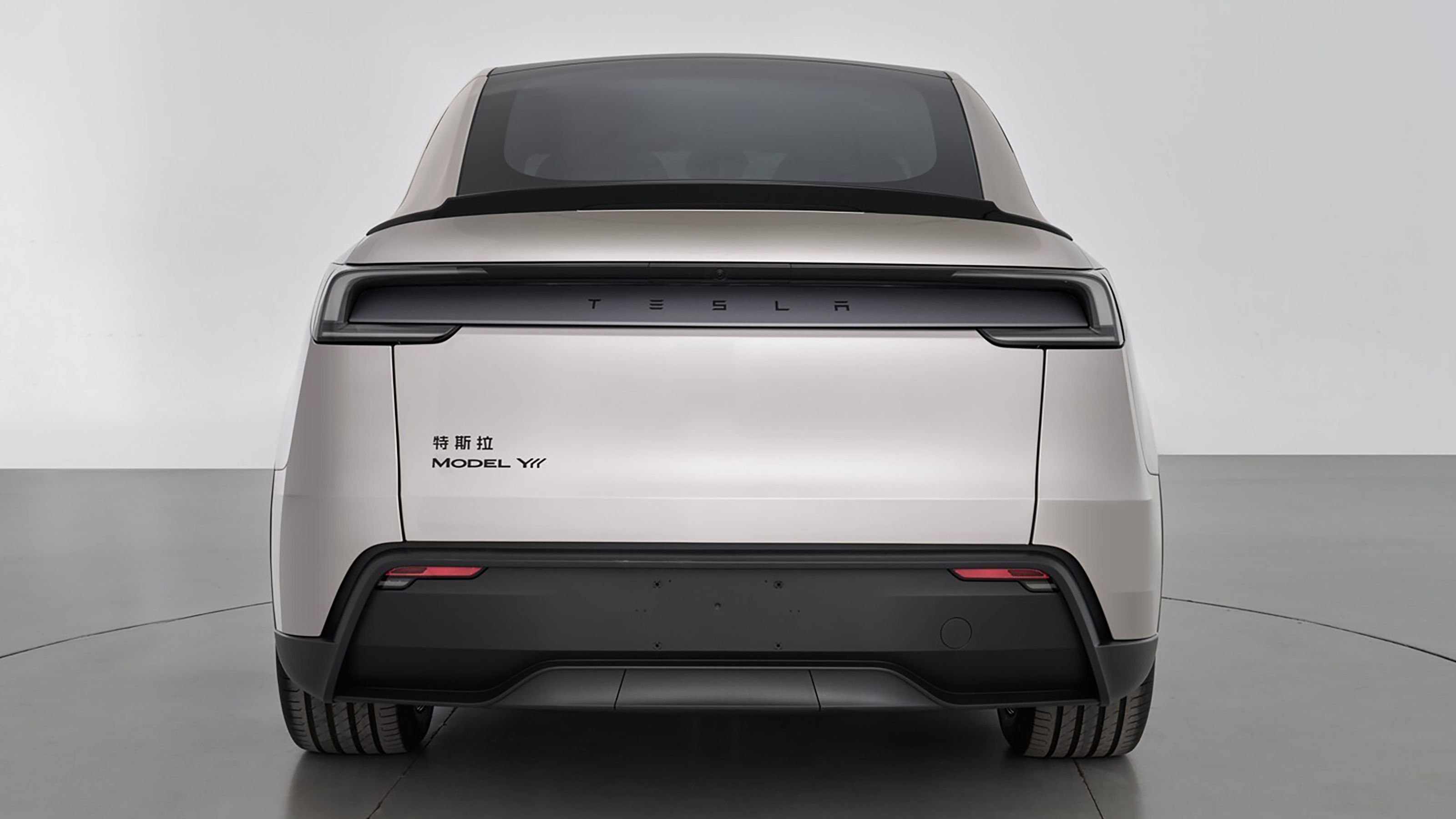 Tesla Model Y leaked - rear end from patent office