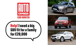 Used Car Hunter - £20k family SUVs header image