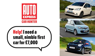 Used Car Hunter - small, nimble first cars for £7,000 - header image