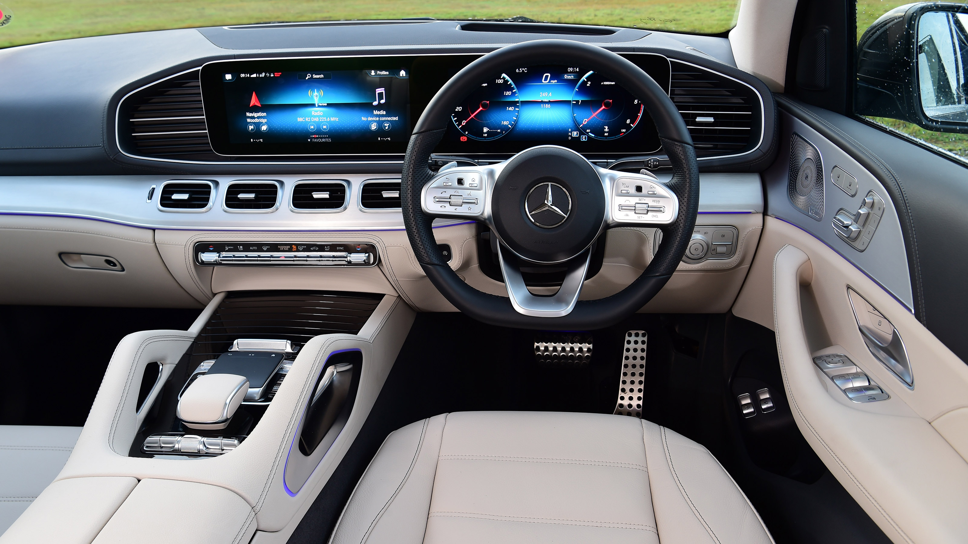 Used Mercedes GLS Mk2 - dash