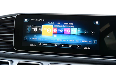 Used Mercedes GLS Mk2 - screen