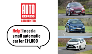 Used car hunter - small automatic cars for £11,000 - header image