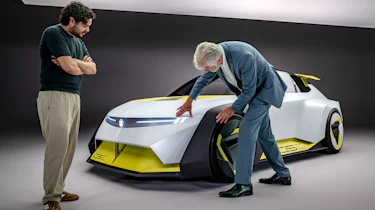 Vauxhall Corsa GSE Vision Gran Turismo concept Mark Andrews and Jordan Katsianis front