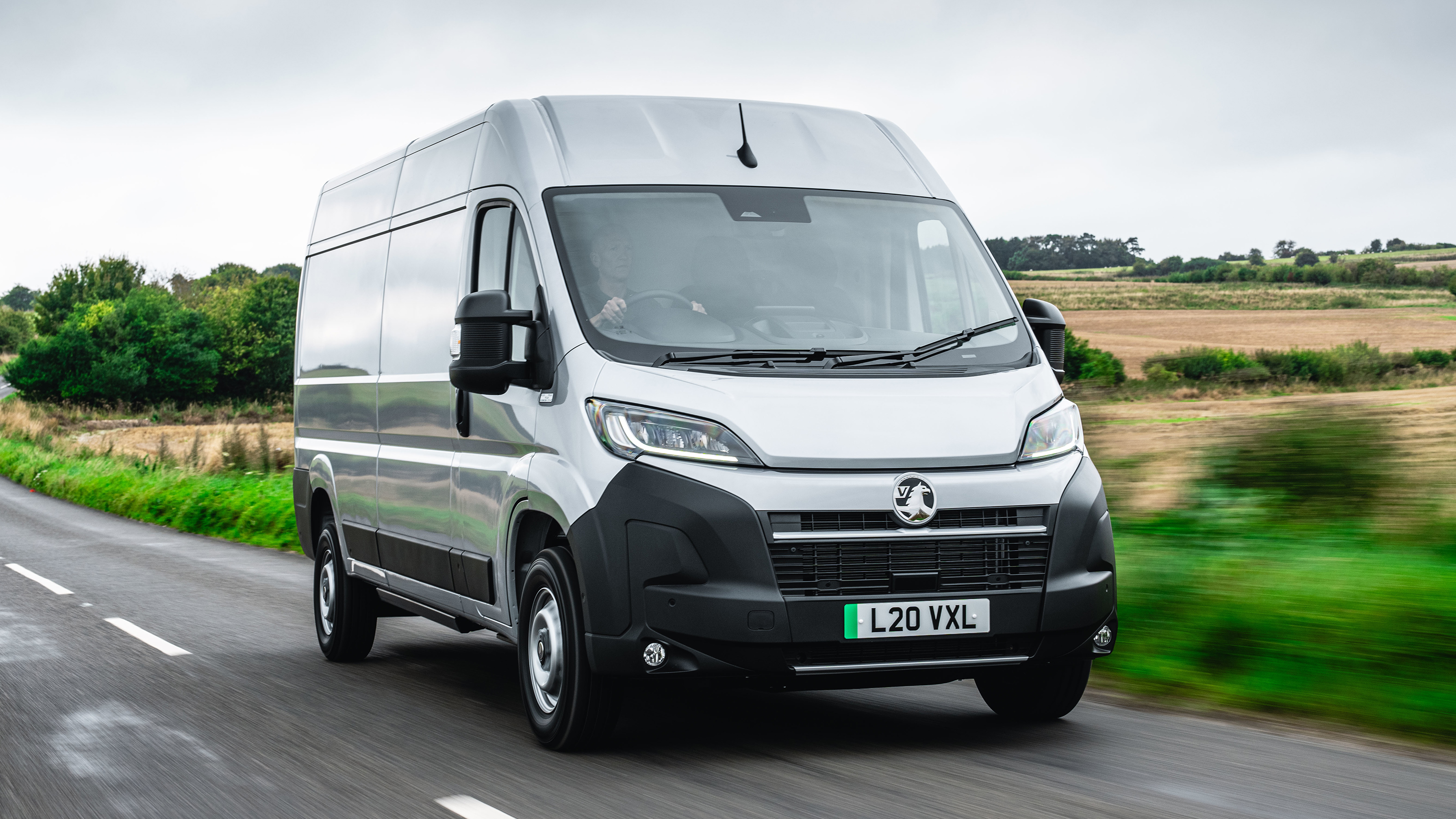 Vauxhall Movano Electric - front tracking