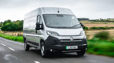 Vauxhall Movano Electric - front tracking