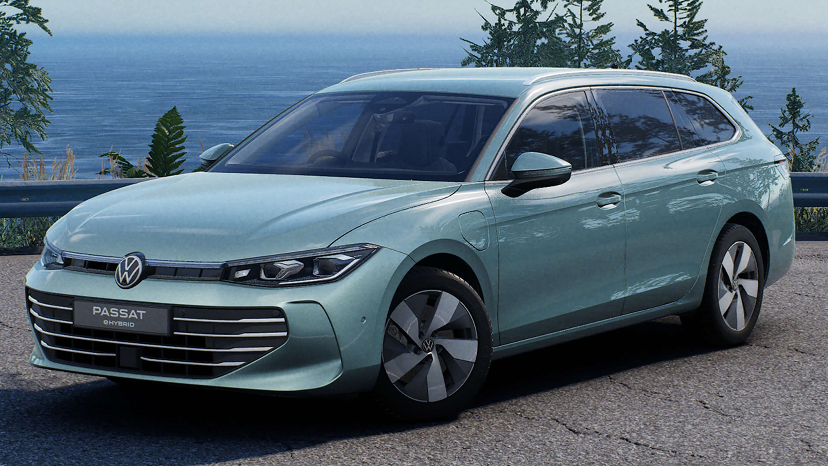Volkswagen Passat eHybrid Match front 3/4