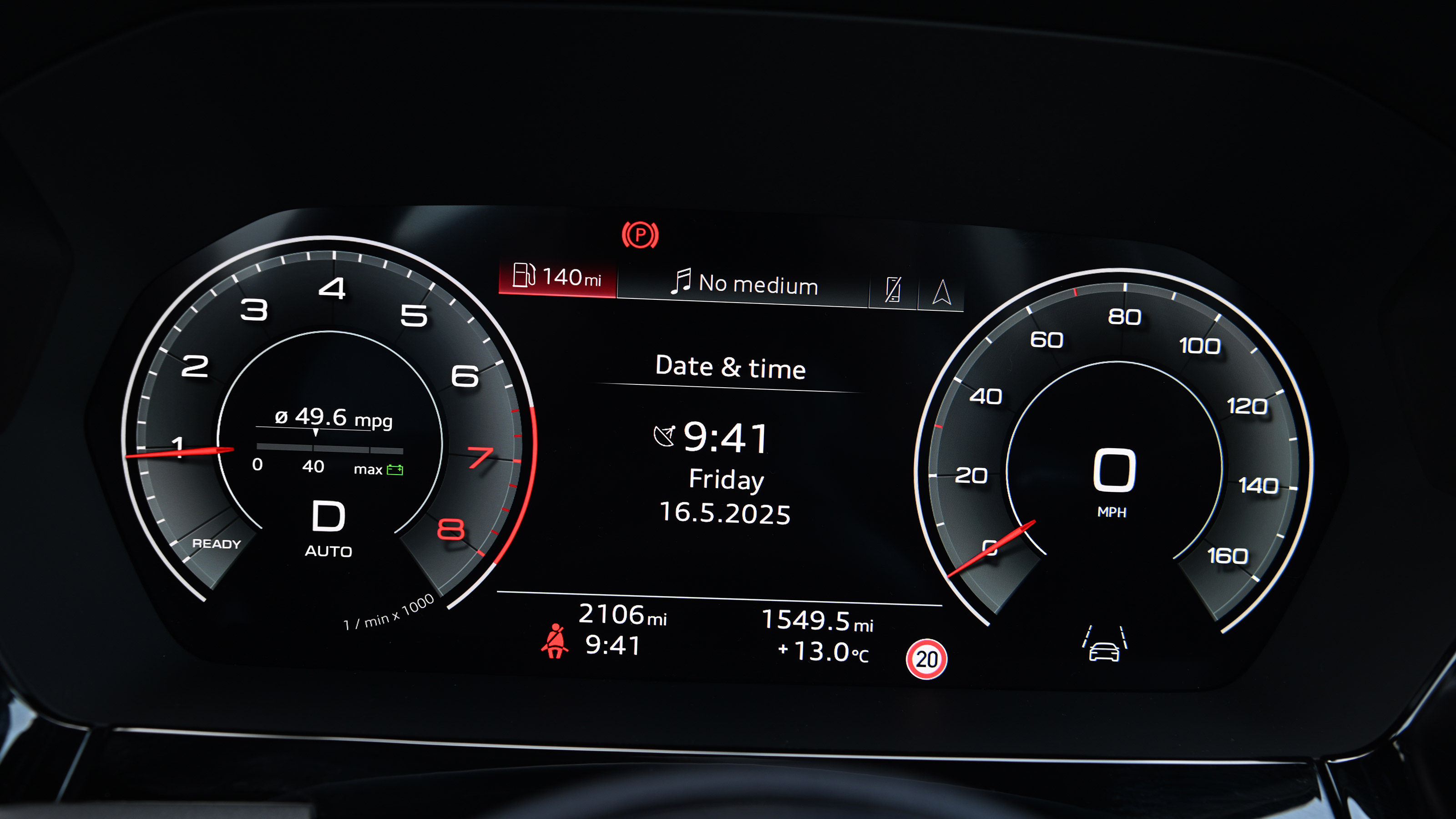 Audi A3 - dials
