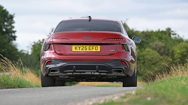 Audi A6 e-Hybrid - rear cornering