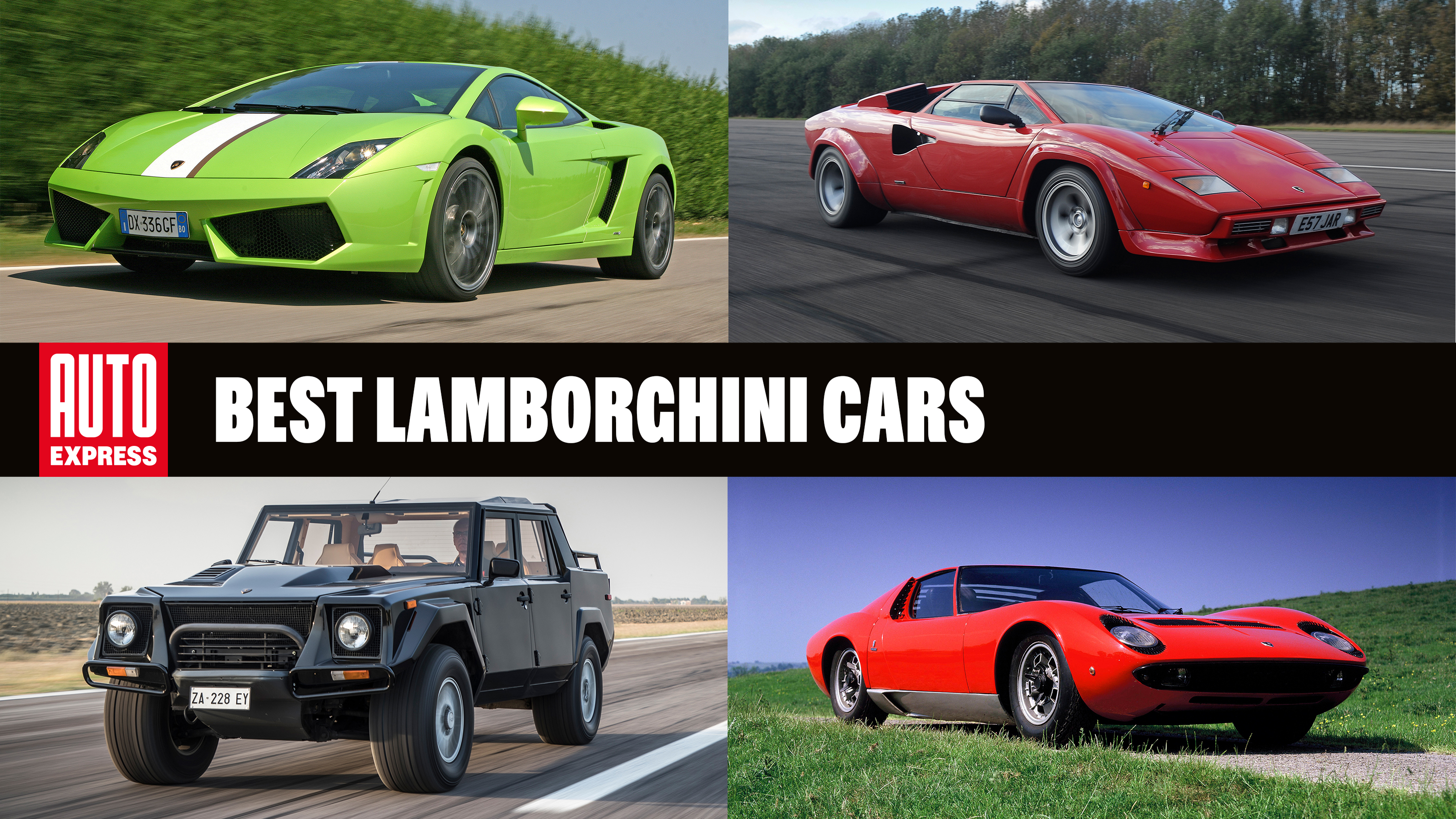 Best Lamborghini cars - header image