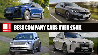 Best company cars over £60k - header image