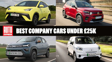 Best company cars under £25k - header image