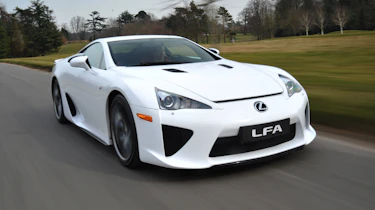 Lexus LFA - front tracking