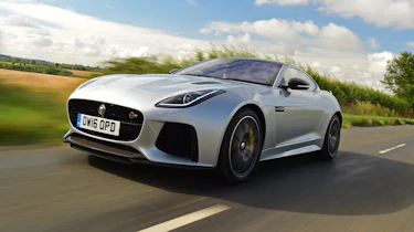 Jaguar F-Type - front tracking
