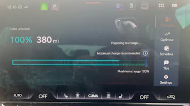 Cupra Tavascan V1 long-term - range