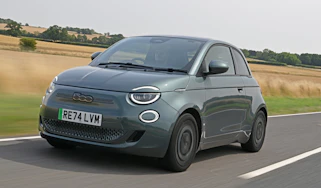 Fiat 500e Giorgio Armani Collector's Edition - front tracking