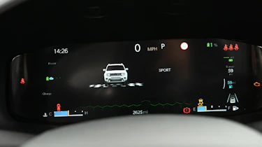 Jeep Renegade North Star - digital instrument cluster