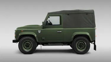 Land Rover Defender Churchill Edition soft top
