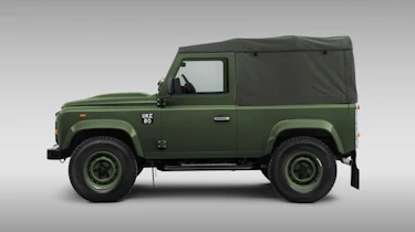 Land Rover Defender Churchill Edition soft top