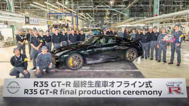 R35 Nissan GT-R final car is built