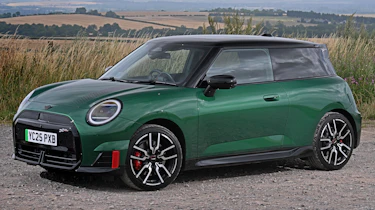 MINI JCW Electric - static front angled