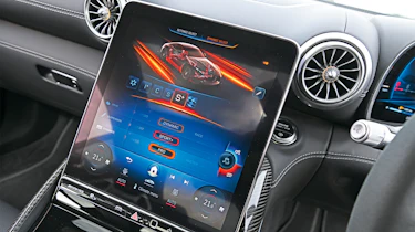Mercedes-AMG - infotainment screen