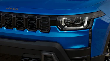 New Jeep Cherokee - blue lights and grill